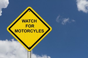 Watch for Motorcycles Warning Sign